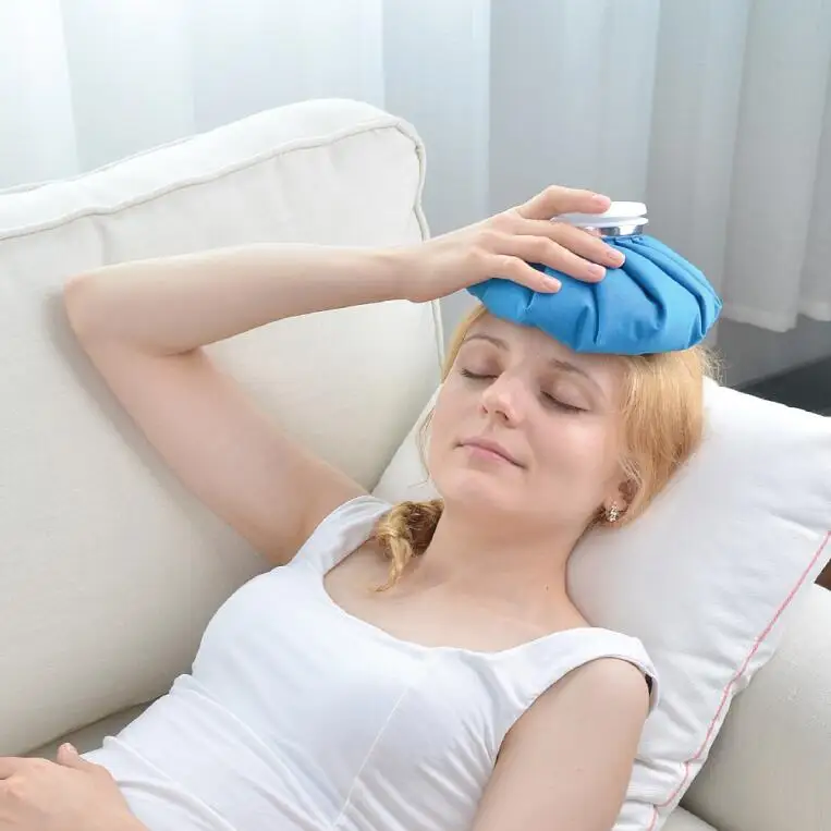 CSI high quality reusable medical freeze ice hot bag first add ice water cooling bag