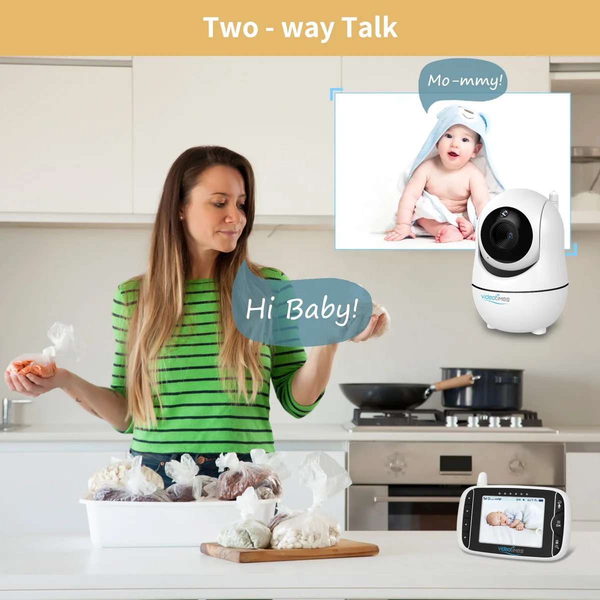 Умное радио видео hello baby camera рынок детской видеоняни с разными