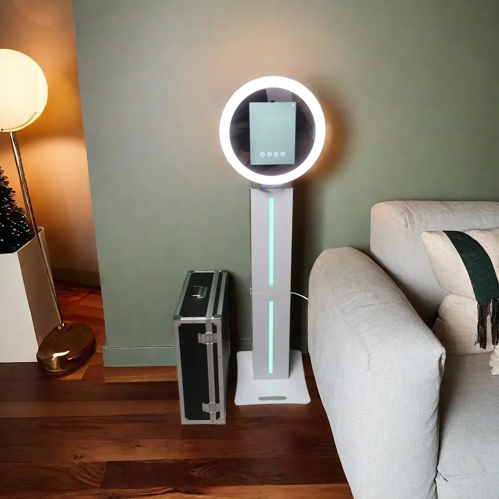 Hot Sale Touch Screen Photobooth Mirror Selfie Portable Photo Booth Machine Selfie Photo Booth with wedding