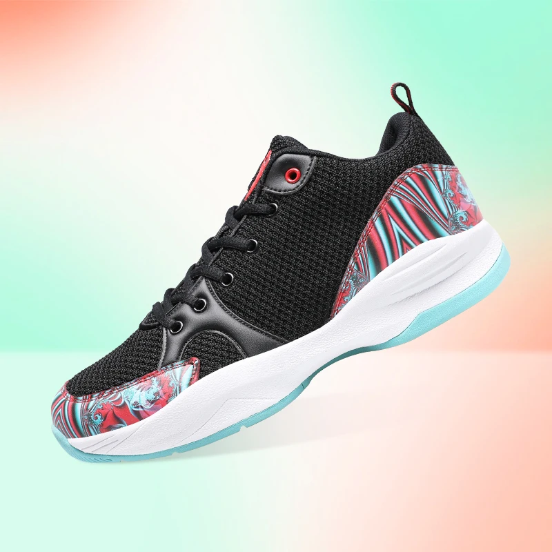 QILOO ODM Custom High Quality Casual Sport Sneakers Soft Upper Basketball Shoes for Men with round Toe Winter Season