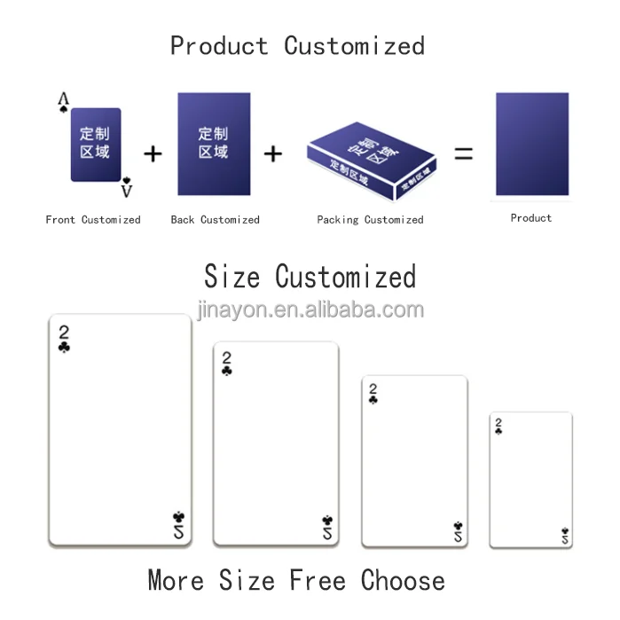 Coated Paper waterproof Card Set Custom Logo High Quality Player Cards Professional Poker Card Playing Wholesale Selling