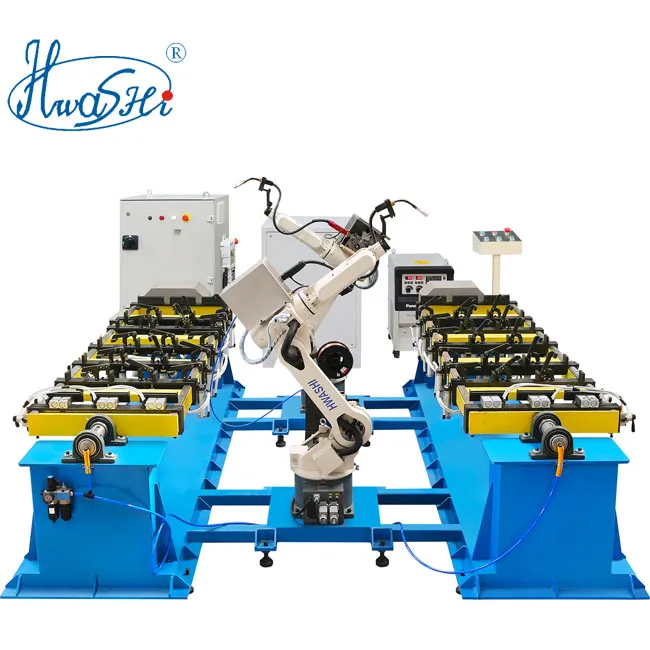 HWASHI Servo Motor Type Industrial TIG Welding Robot With Optional Wire Feeder