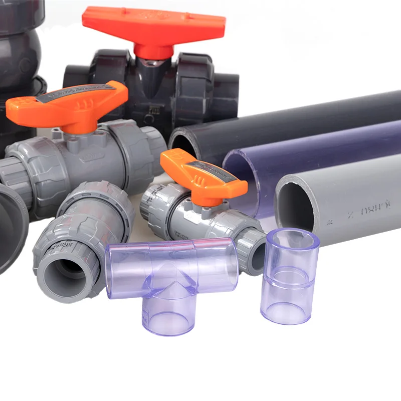 2024 new trends DIN  GB AS  tube connectors valve tee union full size PVC  Pipe Fittings Tube For Plumbing