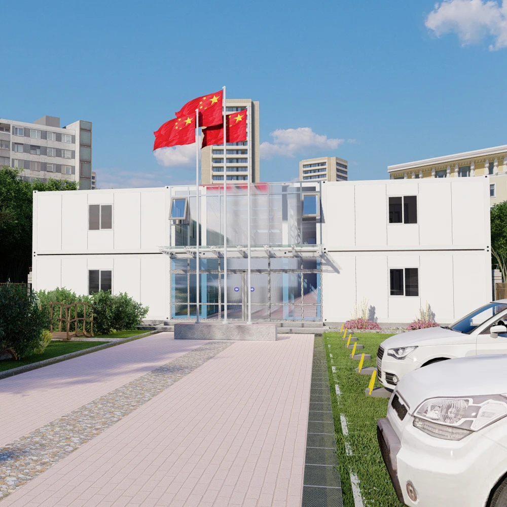 Manufacturer Custom Prefabricated Flat Pack Container Houses Prefab Homes With Shower And Bathroom In India Cambodia