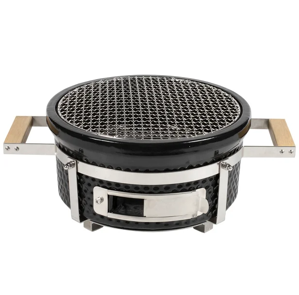 Настольный угольный гриль kamado 13 дюймов портативные мини грили