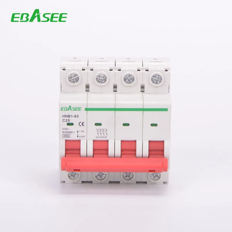 Low price 1P-4P C45/C65 electrical circuit breaker