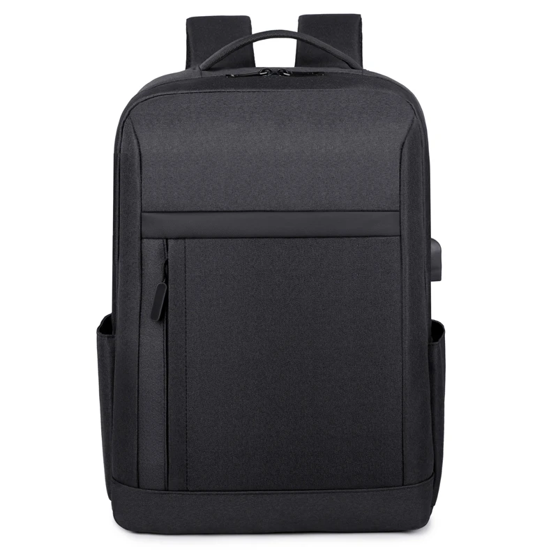 New design custom logo computer business bags usb charging port waterproof laptop backpacks