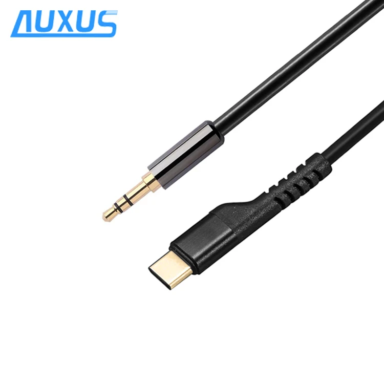 USB Type C to 3.5mm Stereo Audio Cable for Mobile Phone, Speaker, Headphone, Laptop