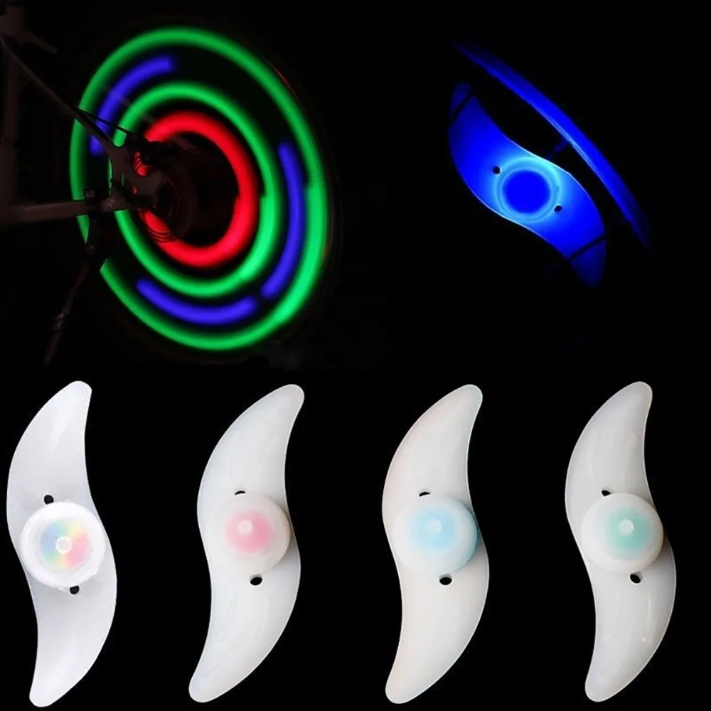 Multicolor Cycling Lantern Spokes Tyre Lamp Mtb Bike Accessories Bicycle Motorcycle Led Light Tire Car Wheel Spoke Light