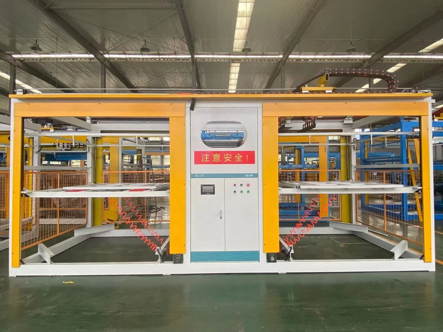 High Level Automatic Stacking Pallet Palletizing Robot Bag Palletizer Machine For Cements Fertilizers Rice Flour