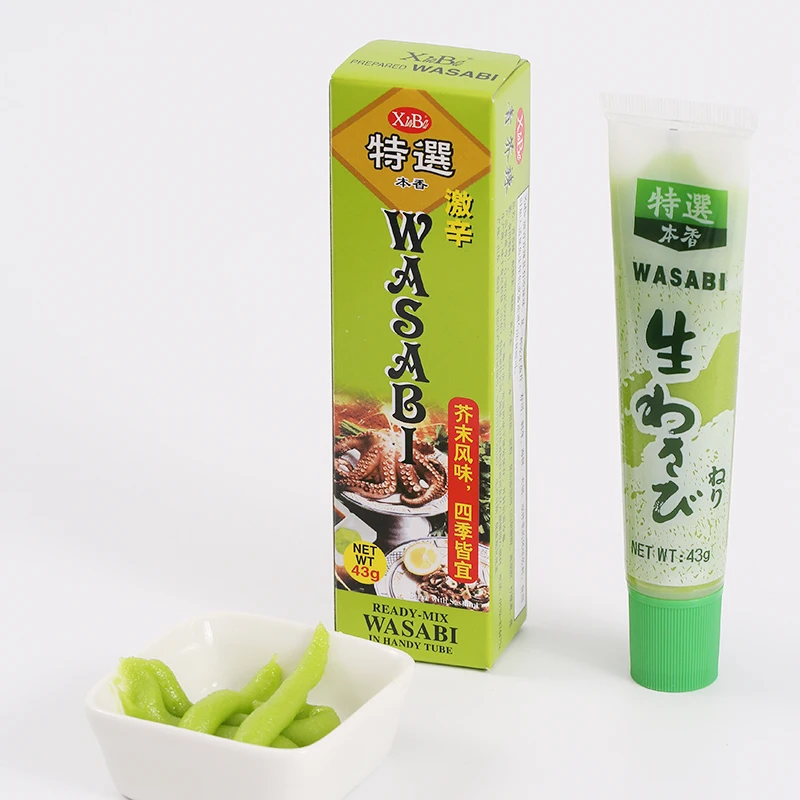 Rare Supplier Horseradish Mustard Wasabi Paste