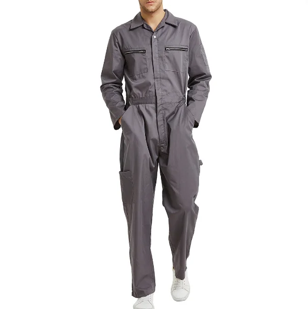 Summer Overalls American Safety Cotton Working Uniform Waterproof Overalls Man Casual