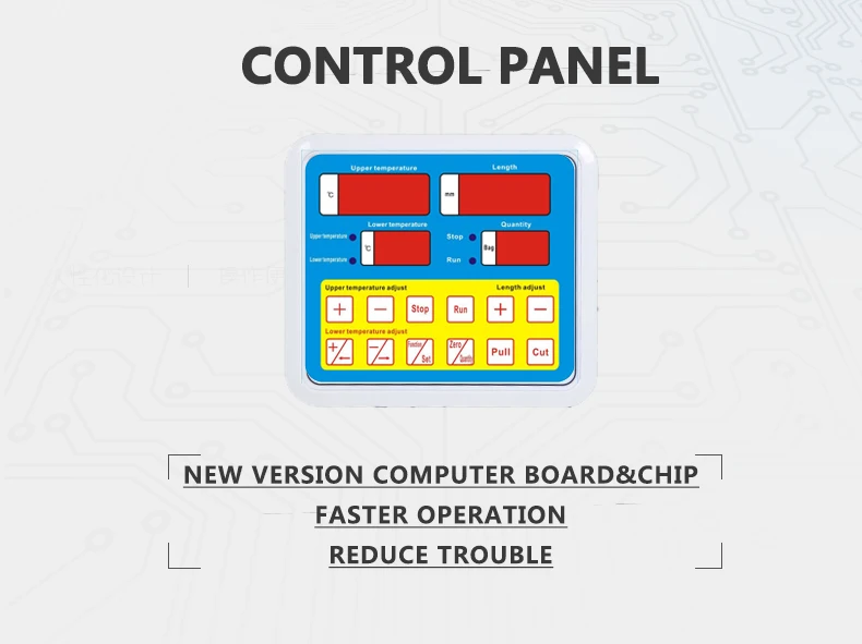 Modified air cushion atmosphere quantitative sample paper roll bag packaging making machine