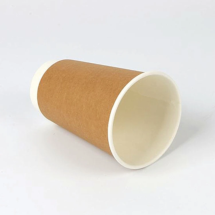 Custom full print personalized disposable takeaway cappuccino espresso hot drink paper coffee cups with lids 16 oz