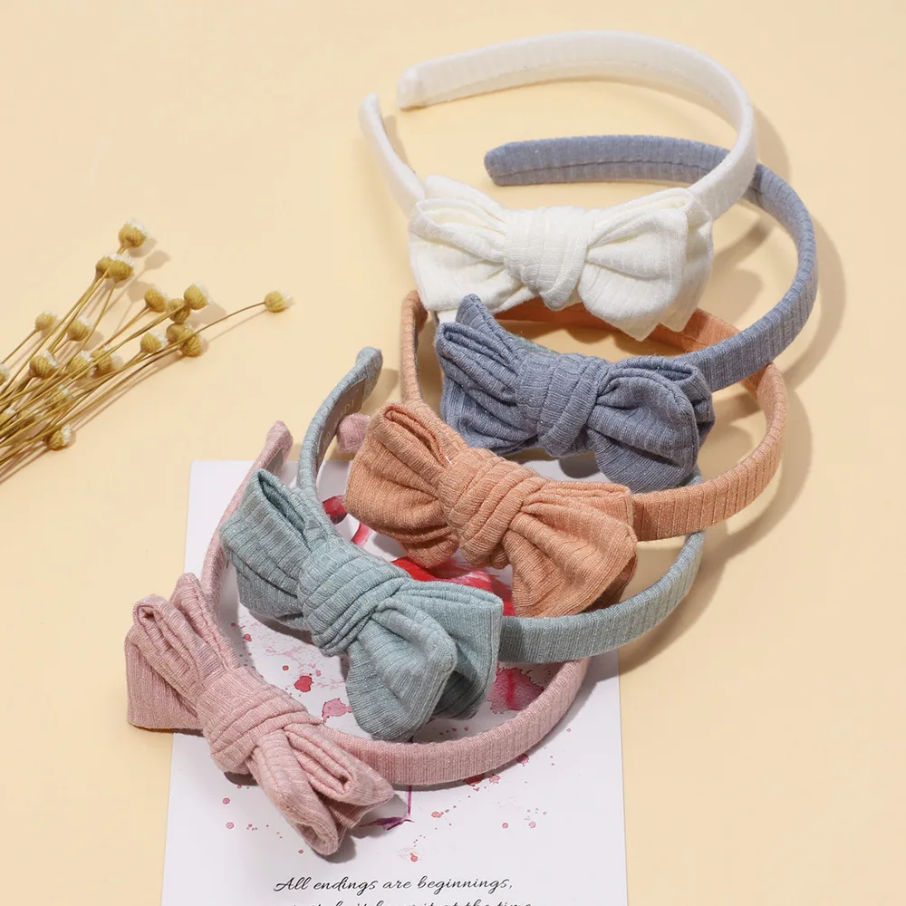 Summer New Design Headband Kids Hair Accessories Cute Princess Butterfly Bow Girls Kids Headband For Gifts