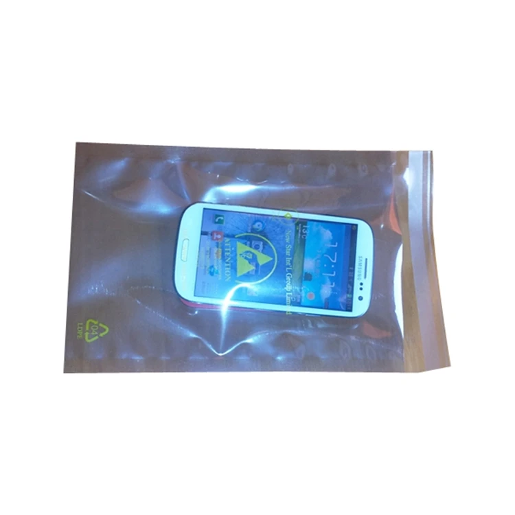 20x30 Resealable Zipper Plastic Anti Static Electronics Packing Bag Moisture Barrier ESD Shielding Bag
