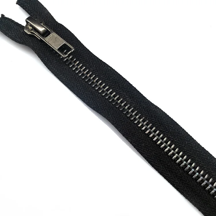 Customized 5# Y Teeth Open end / Close end / No end Gun Color  Metal Shoes Zipper