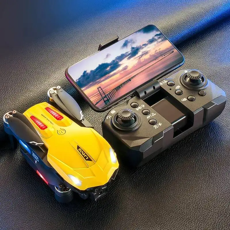 DWI DOWELLIN 2024 FPV Drone with Brushless Motor aircraft 360°Flip Fly Foldable Drone for Beginners