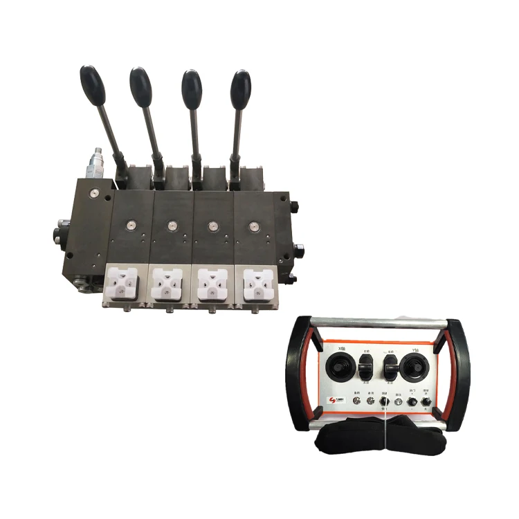 Hawe style Hydraulic proportional valve with remote control used for Aerial work truck