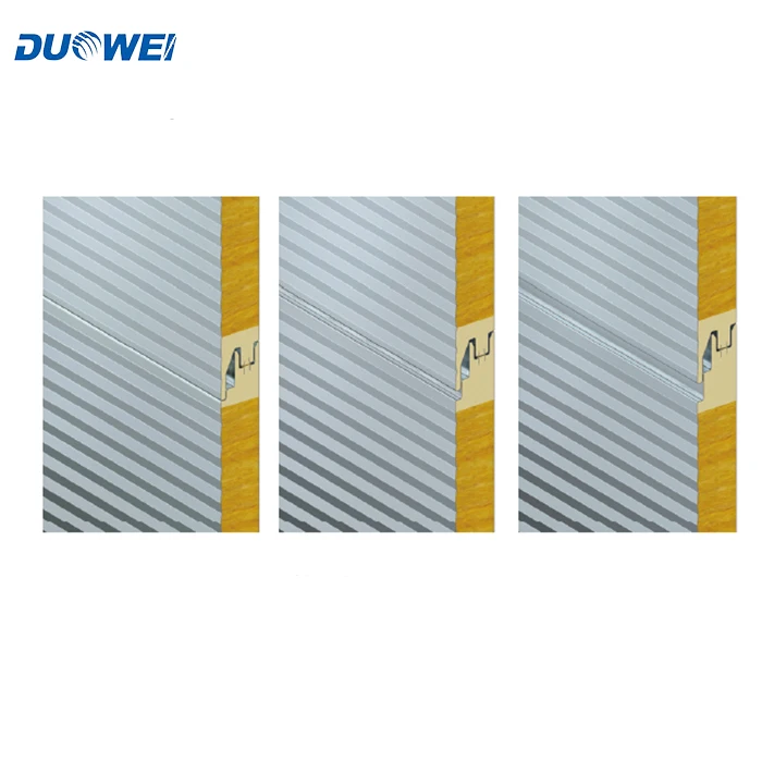China Duowei 10cm PU Polyurethane Sandwich Panel In Middle East For Cold Storage