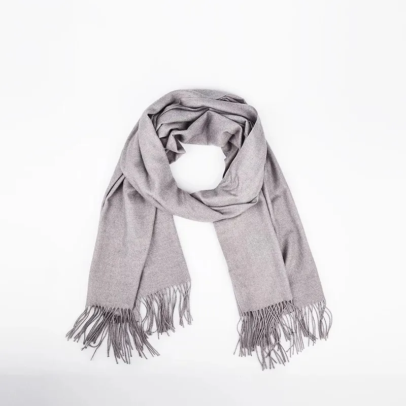 custom warm wool felt scarf winter pashmina/cashmere scarf ribbed knitting winter scarf shawl