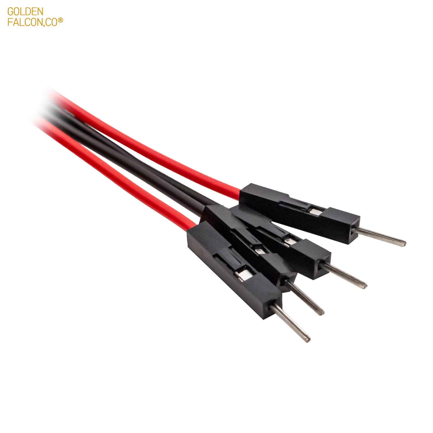 Alligator Clip to Dupont Wire Alligator Clip Cable Test Lead 28mm for BreadBoard