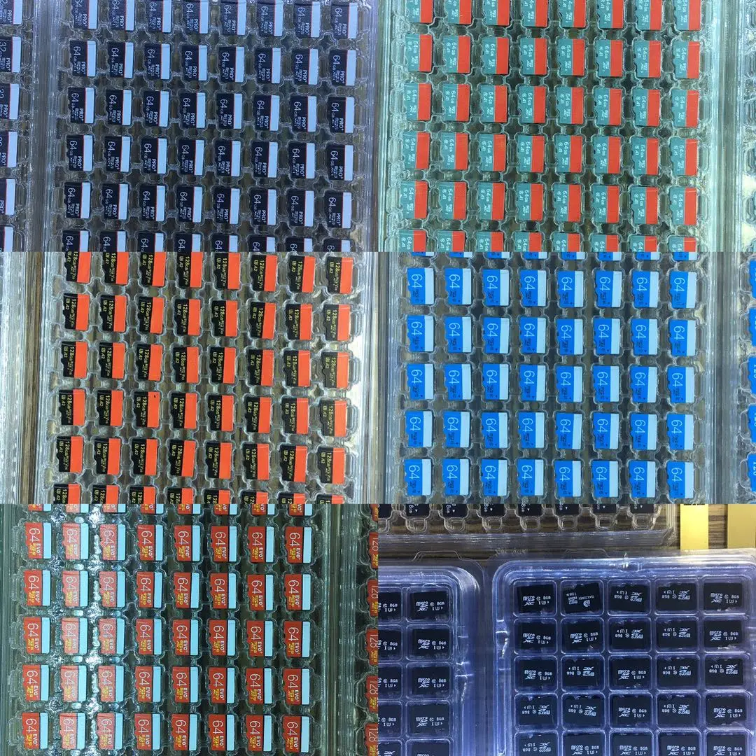 100% Original Class 10 bulk 256 gb tf card memory card 64gb 32gb 8gb sd Card 512gb 1TB
