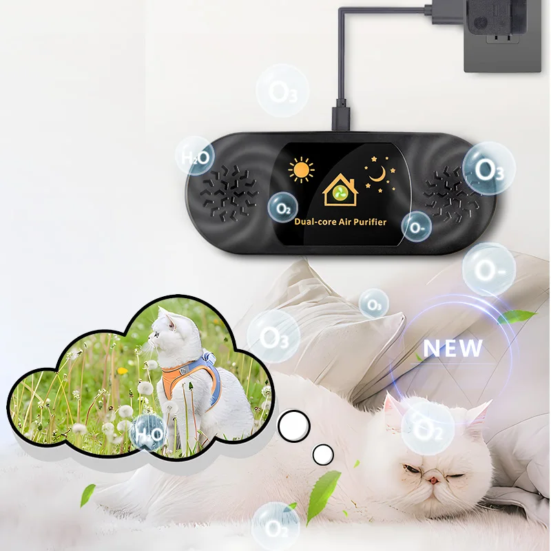 Electronic Trending Products 2024 New Arrivals Mini Small Dog Cat Pet Odor Eliminator For Strong Odor, Smell, Urinal, Hair