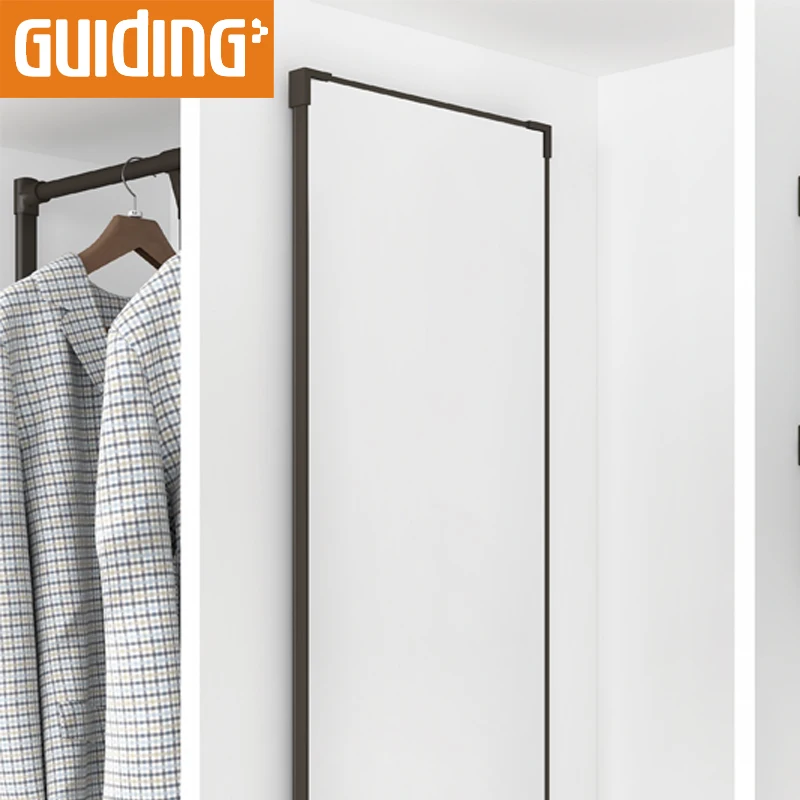 Pivoting Fold Pull Out Full Length Pivot Sliding Glass Wardrobe Hanging Mirror Closet  Pull Out Mirror For Wardrobe