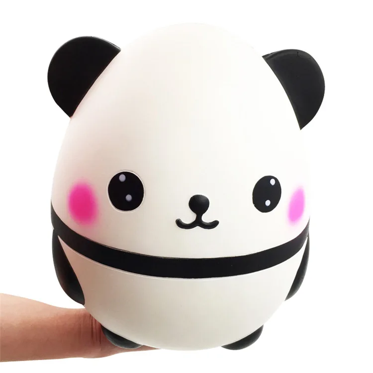 Squishies Джамбо панда яйцо Kawaii мягкие гигантский животных для снятия стресса медленный рост игрушка Squeeze игрушки