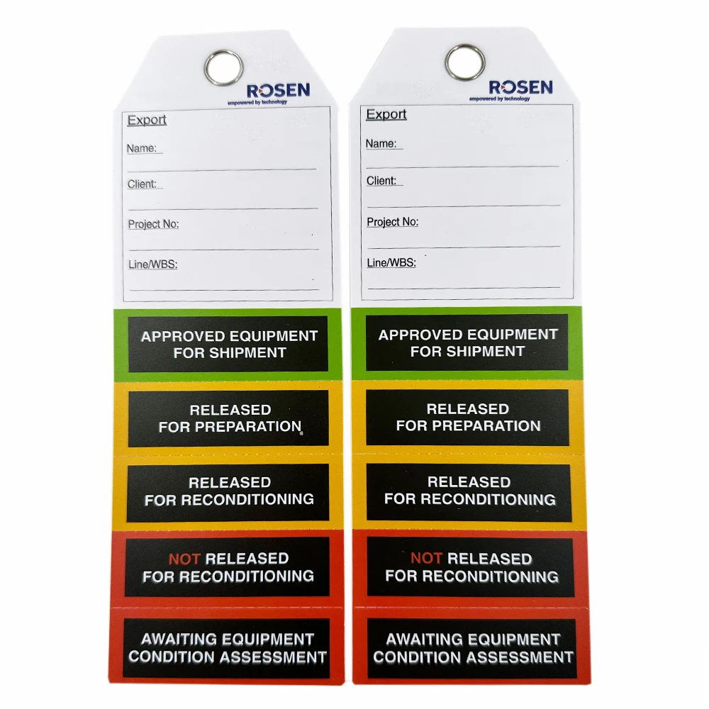 Promotional OEM Low Price Custom Plastic Greeting Card Folded Packaging Tags Hang Folded Card Stock Hanging Tag