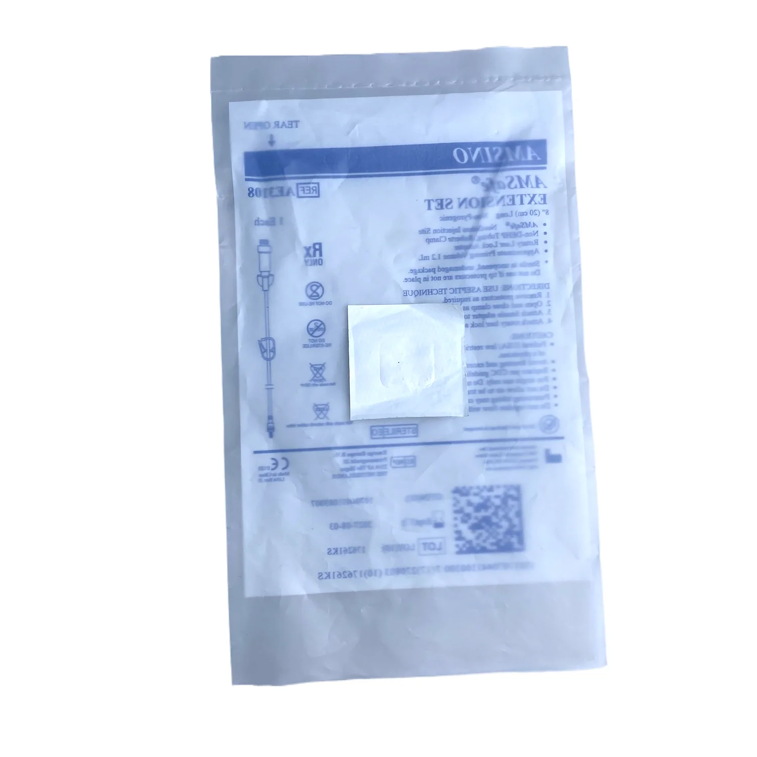 Medium Seal PE Dialysis Packaging Bags Transparent Medical Plastic Film for Surgical Tools Dialysis Paper Bags