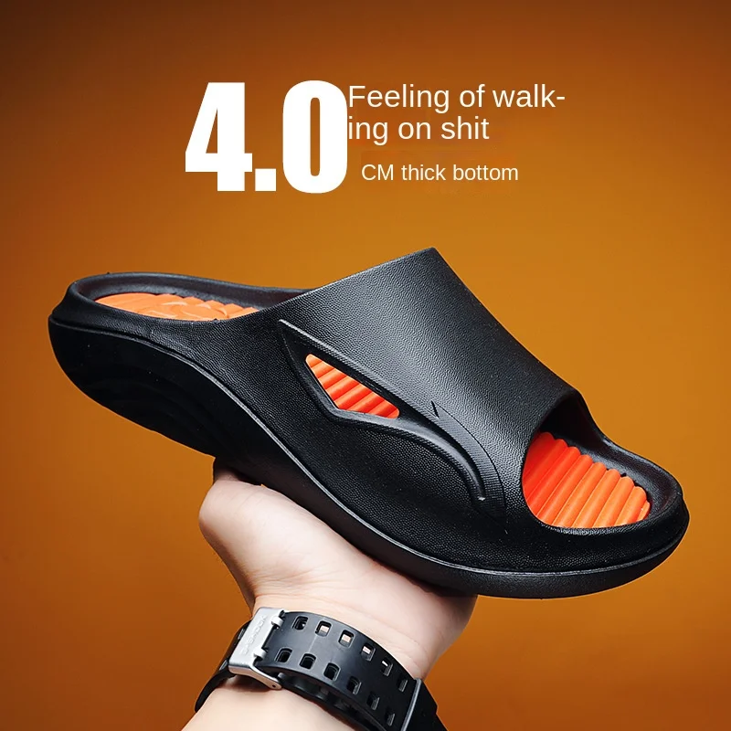 Bathroom Custom Wholesale Summer Popular Pvc Customized Unisex Slipper With Thicken Sole Logo