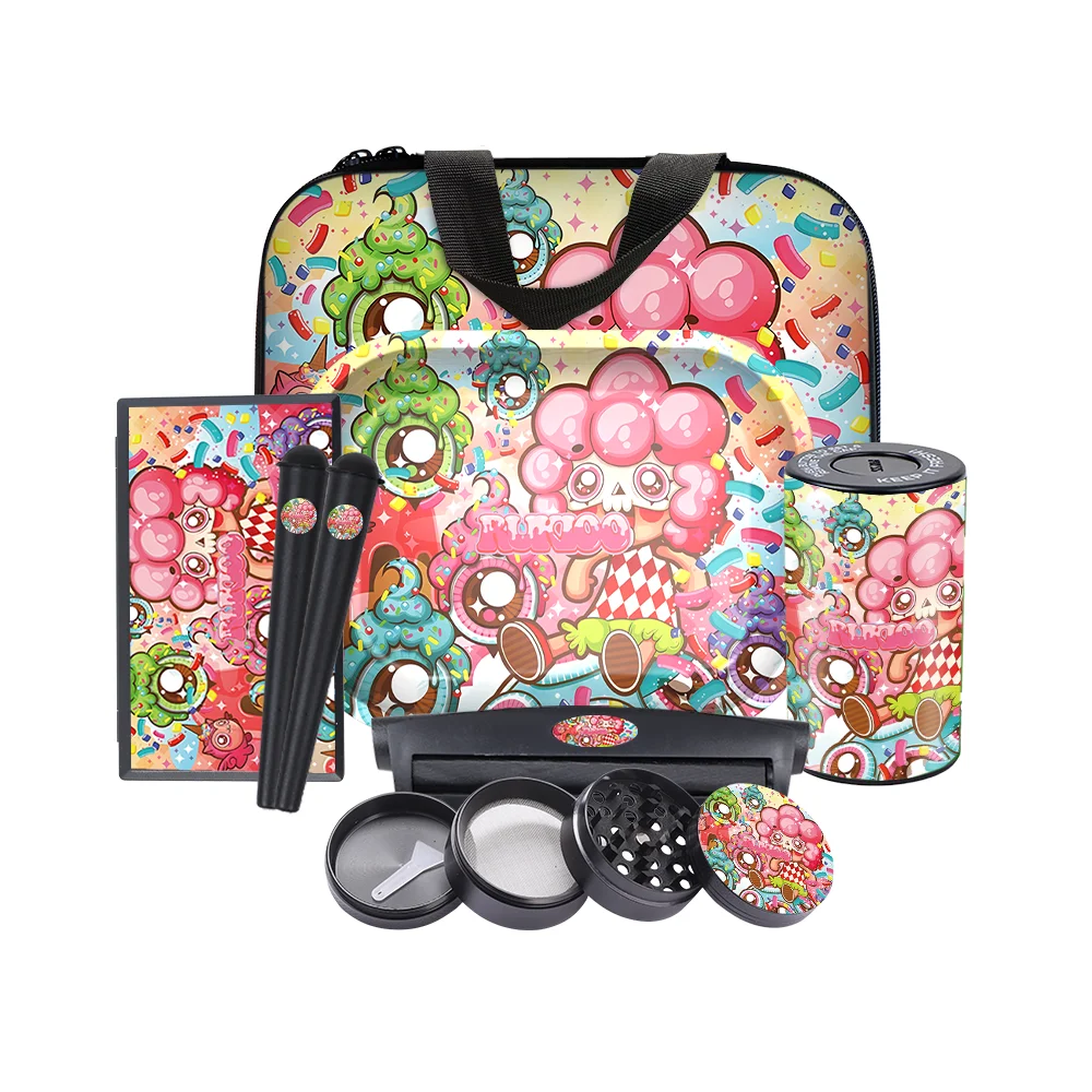 Vapruz   rolling tray scale grind jar rolling machine all in one accessories  set for smoking