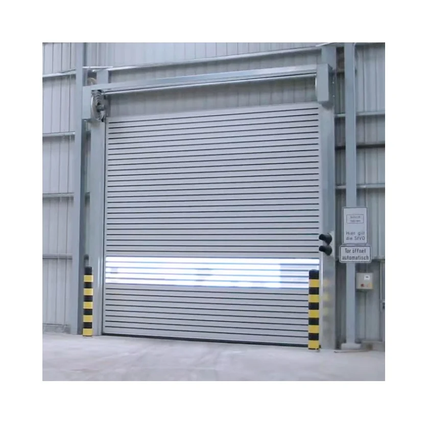 High-Speed Anti-Intrusion Anti-Air Convection Fast Door Hard Turbine Lock Car Garage Commercial Logistics Warehousing Door