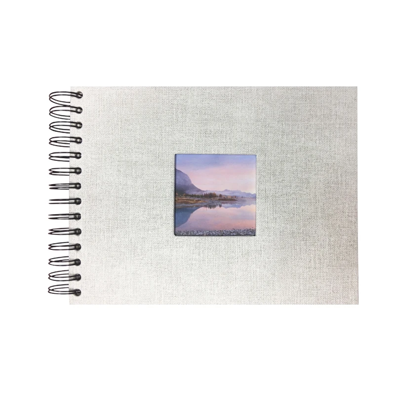 korea hard cover scrapbook style kraft photo album