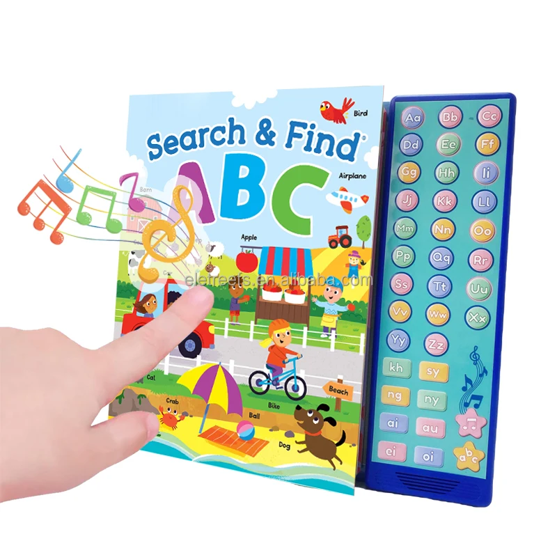 Children Baby Musical Nursery Rhyme Sing Song Book For Kids Learning Kid Rhymes Book With Sound