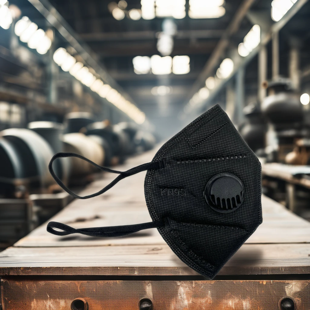 Head Band Kn95 Respirator Face Mask with Safety Filters Dust Protection Facemasks Industrial Facemask