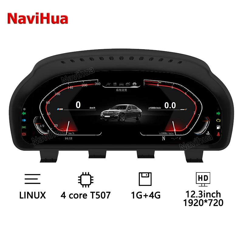 Instrument Digital Cluster Dashboard Panel Virtual Instrument Cluster Dash Board Display for BMW f10 X5 F15 Digital Cluster