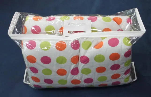 New product clear pvc vinyl plastic bags for bedding packaging wholesale
