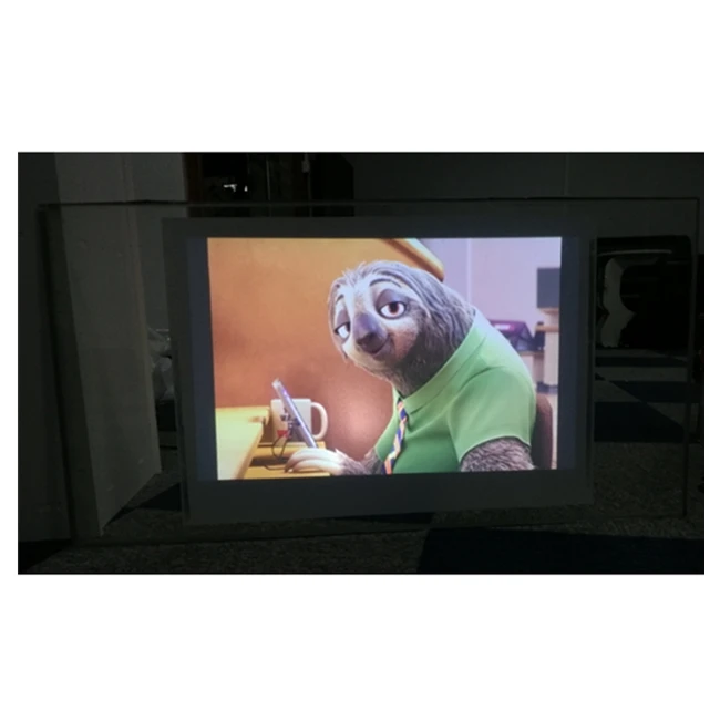 3D holographic projection screens reflective film for large stage projection