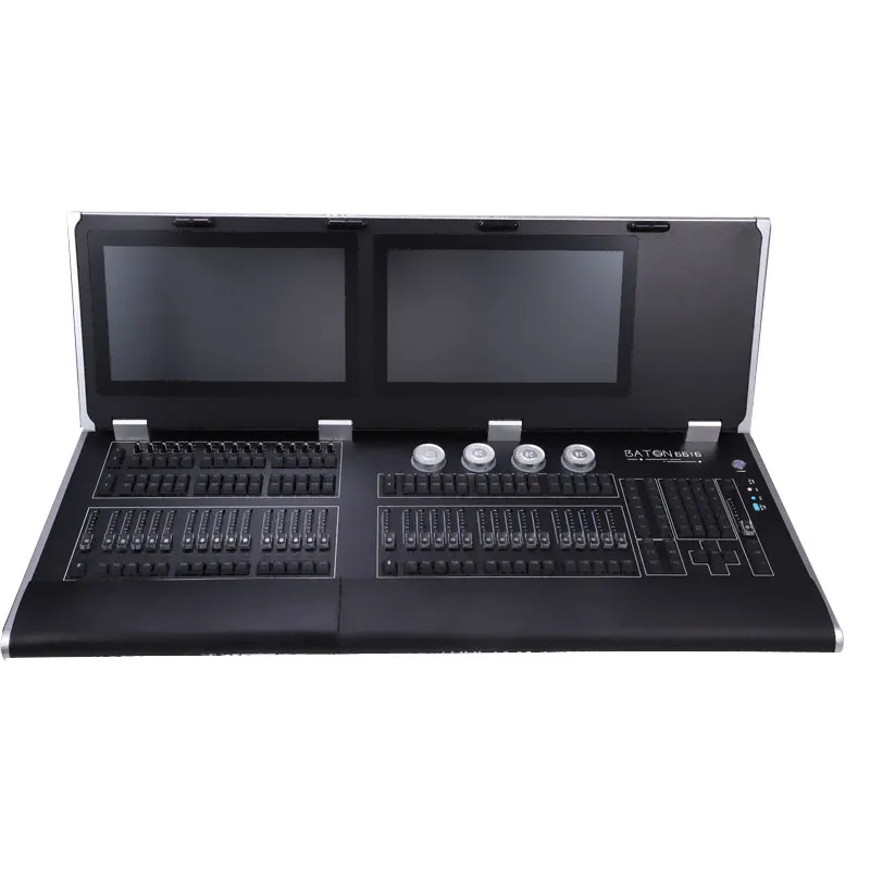 Professional Stage Light Controller KingKong On Pc Fader Wing Dmx 512 Dj Lighting Console Dual Panel Controller For Light