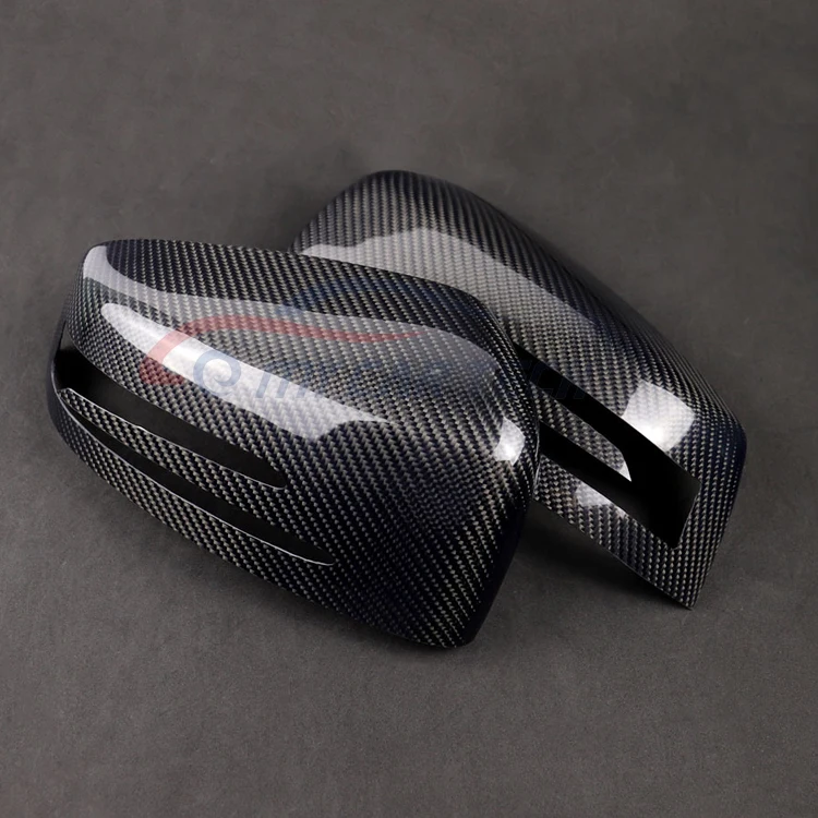 Carbon Fiber Rearview Mirrors for W176 W246 W204 W207 W212 W221 Stick-on Side Mirror Cover Caps