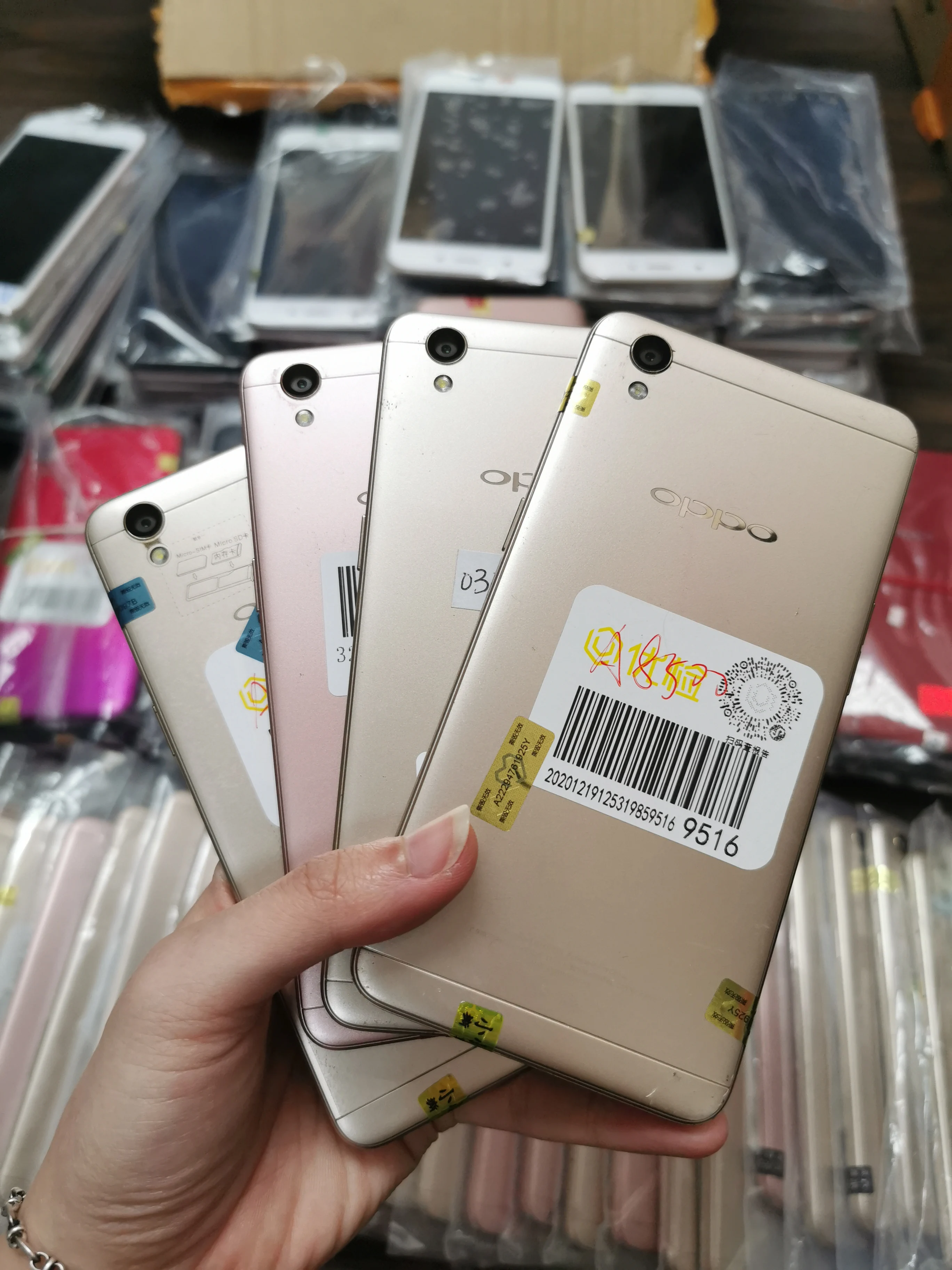 Low price unlocked 2GB+16GB dual SIM global version Android 4G for Oppo A37 original android mobile phones