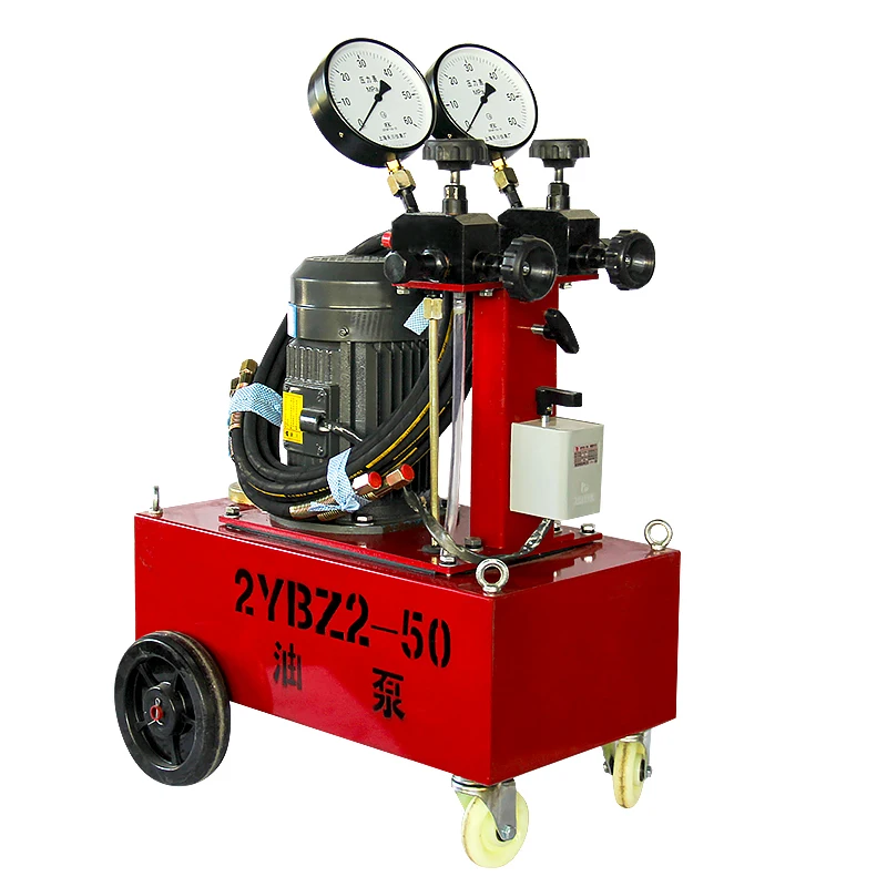 High Pressure Electric Hydraulic Oil Pump Hydraulic Ram Jack Pump Prestressed Concrete Bridge