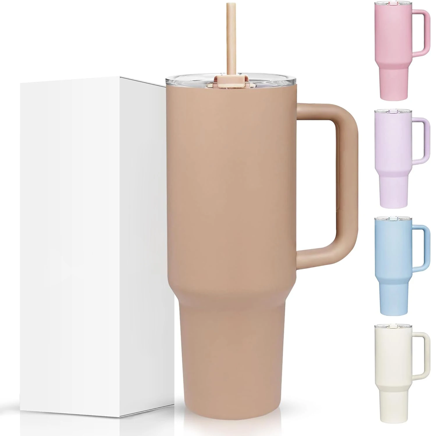 Custom 40oz Tumbler with Handle Insulated Stainless Steel STY Tumbler Cup 40oz Tumbler with Handle