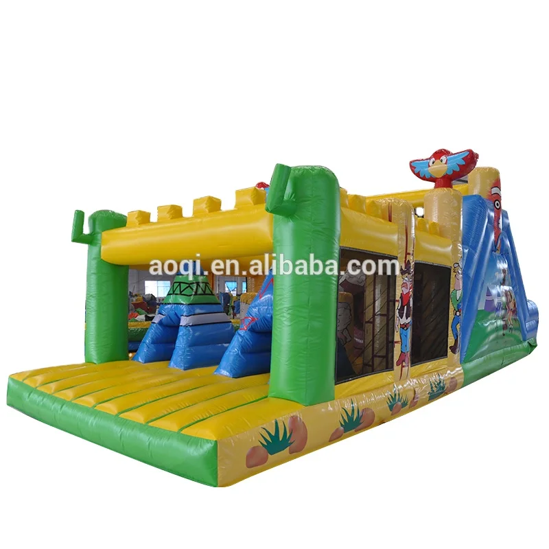 Оборудование для детского парка развлечений, надувной мини-препятствия из ПВХ