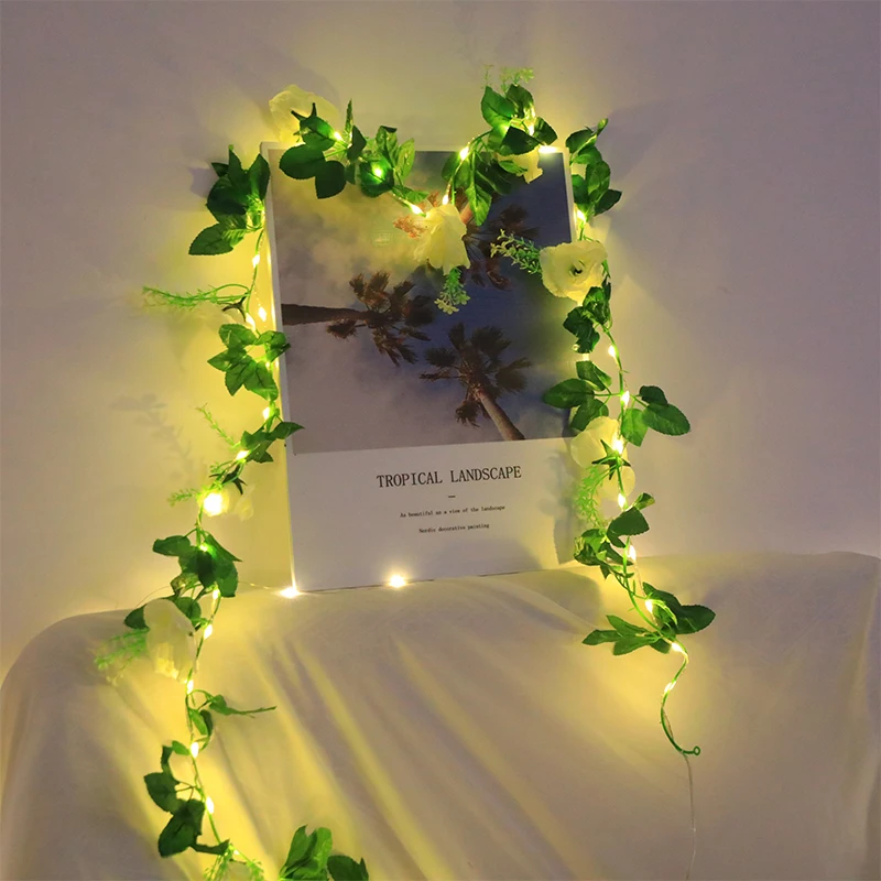 Explosive  New Products Meteor Light PVC Lamp For Magical Decoration Vines String Lights Led outdoor String Light