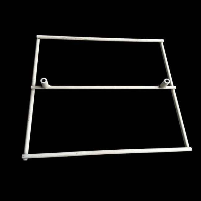 Removable Two- post snack food clip strip display shelf