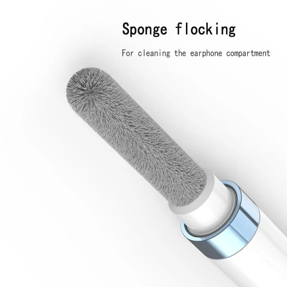 Top sale 3 in 1 Digital Product  Cleaning Headphone charging box mobile phone keyboard Cleaning Pen for airpods